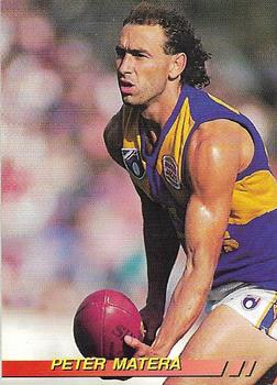 1994 Select AFL #193 Peter Matera Front
